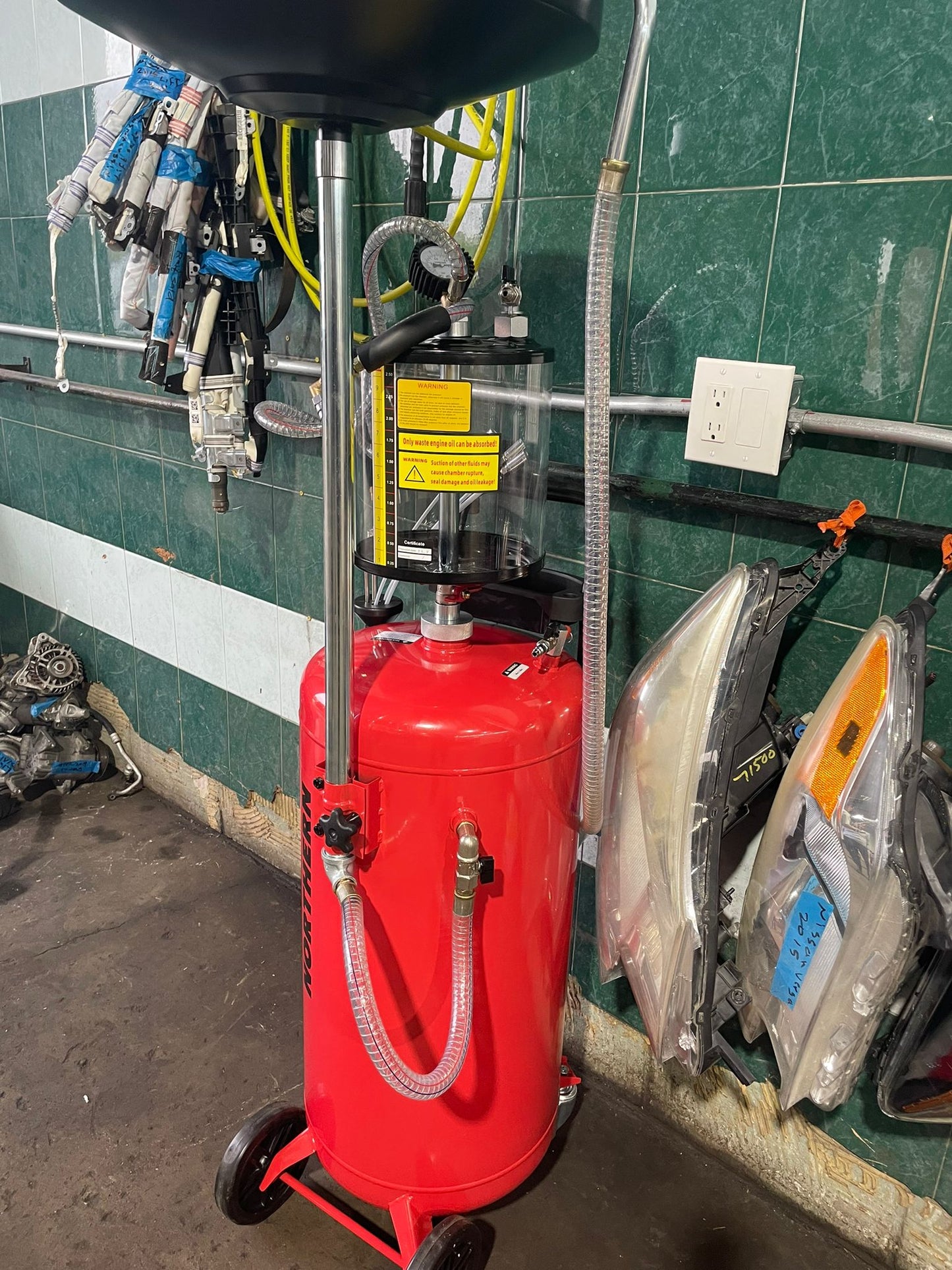 Northern 90L Engine Oil Extractor & Oil Drainer HN-2090