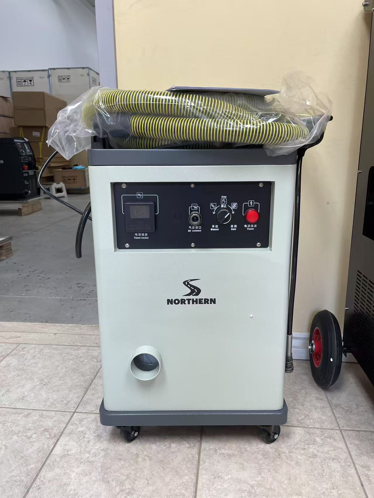 Mobile Dust-Free Body Shop Sanding Machine with build in Vacuum