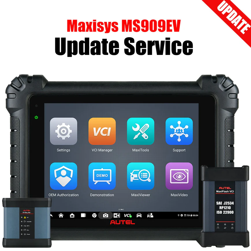 AutelMaxisys MS909EV One Year Update Service Autel TCP Code