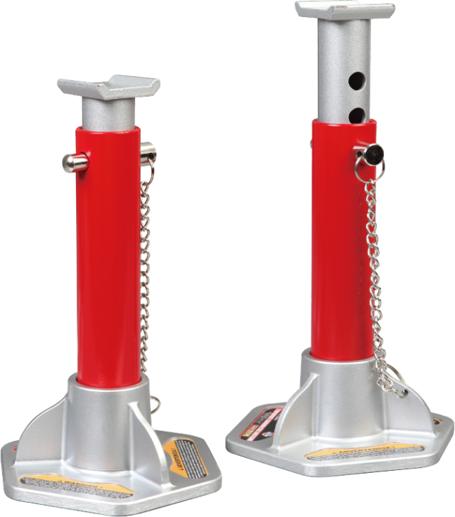 T430010L Big Red Aluminum and Steel Jack Stands: 3 Ton Capacity, 1 Pair
