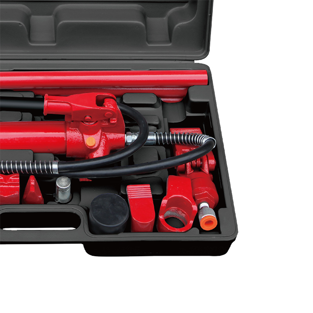 BIG RED 10-Ton Porta Power Hydraulic Body Frame Repair Tool Kit with Carrying Case