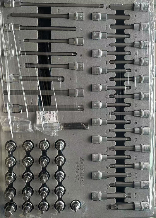 56pcs Bits Socket for Benz、BMW、 Audi Tools Set