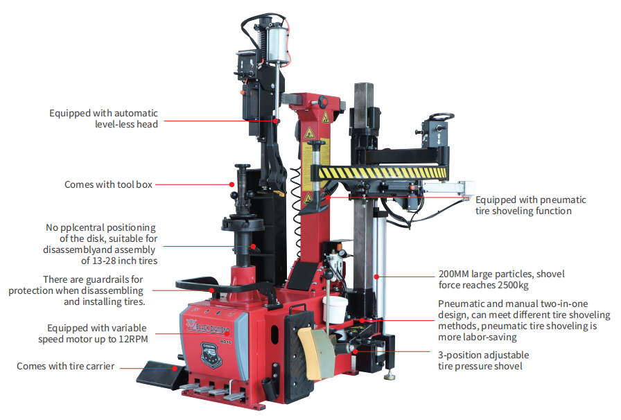 Fully Automatic Tire Changer