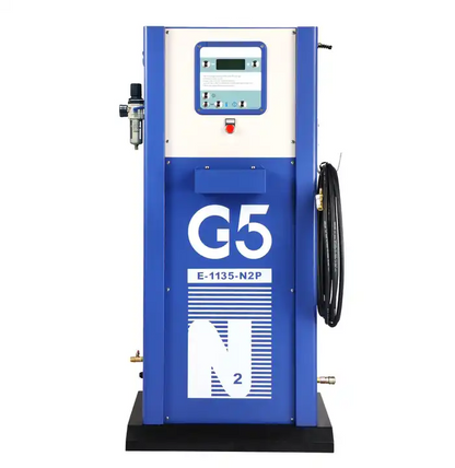 Nitrogen Generator and Conversion System for Single Tire Application For  Motorcycle,  Car , Light Truck, E-1135-N2P (Indoor)