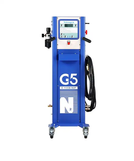 Portable and Smart Nitrogen Generator and Conversion System for 2 Tires Simultaneous Inflation For SUV Car Motor E-1135B-N2P (Indoor)