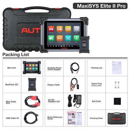 Autel MaxiSys Elite II Pro Tool Scanner 2-years free update