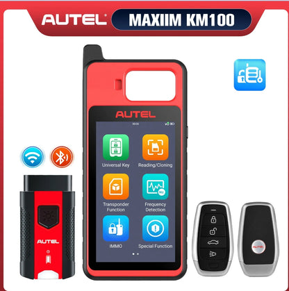 Autel KM100 Key Programming Tablet + 2 Programmable IKEYS