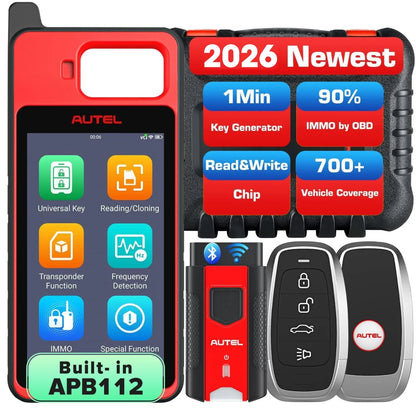 Autel KM100 Key Programming Tablet + 2 Programmable IKEYS