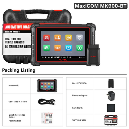 Autel MaxiCOM MK900BT Scanner - 2026