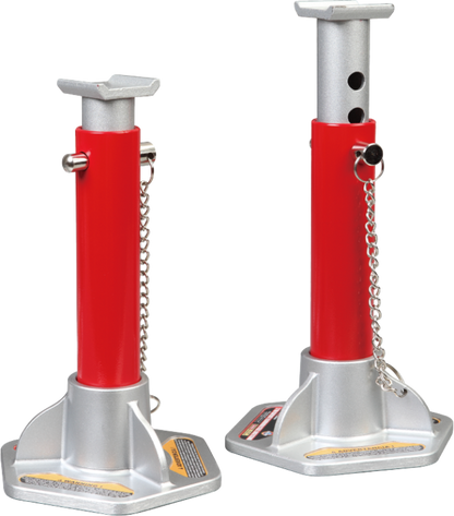 T430010L Big Red Aluminum and Steel Jack Stands: 3 Ton Capacity, 1 Pair