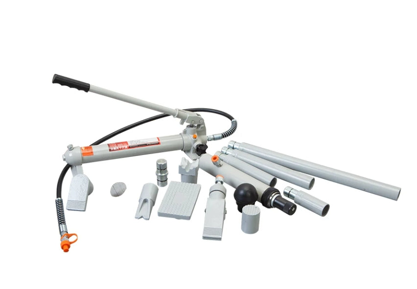 Big RED T70401S Torin Portable Hydraulic Ram: Auto Body Frame Repair Kit with Blow Mold Carrying Storage Case, 4 Ton (8,000 lb) Capacity