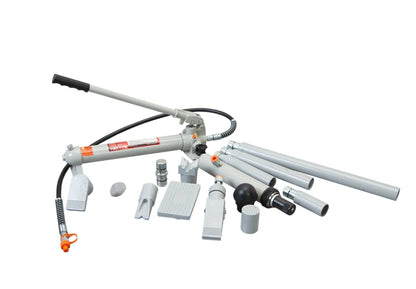 Big RED T70401S Torin Portable Hydraulic Ram: Auto Body Frame Repair Kit with Blow Mold Carrying Storage Case, 4 Ton (8,000 lb) Capacity