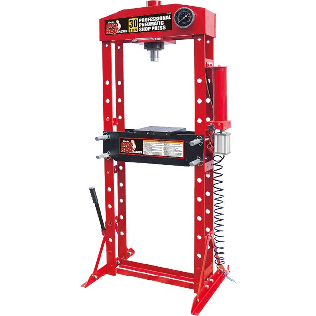 30 Ton Air Hydraulic Shop Press with Air Pump – Heavy Duty Auto Repair Press TY30021