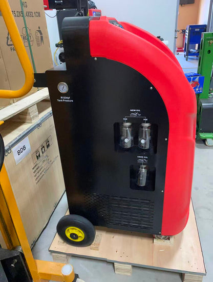 Dual AC System Flushing & Recovery Machine