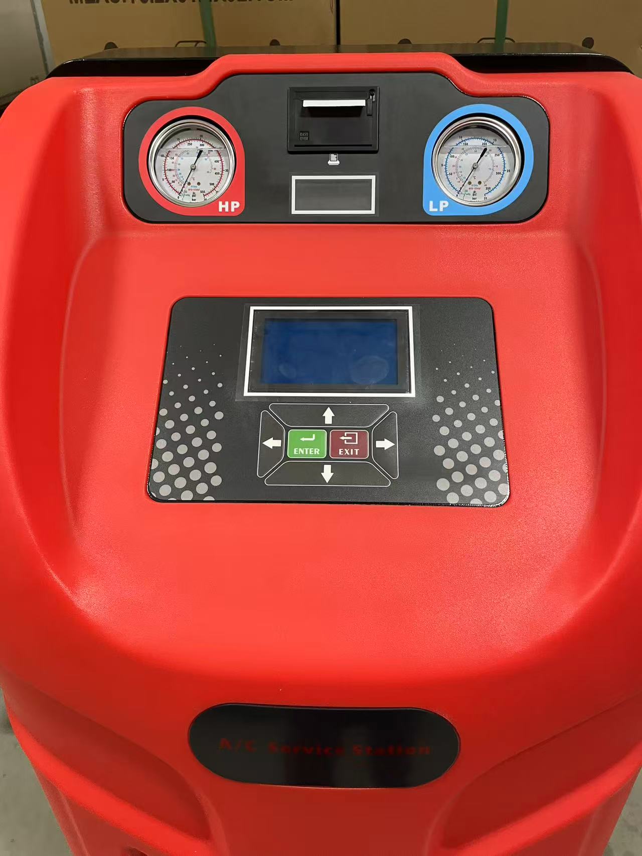 Dual AC System Flushing & Recovery Machine